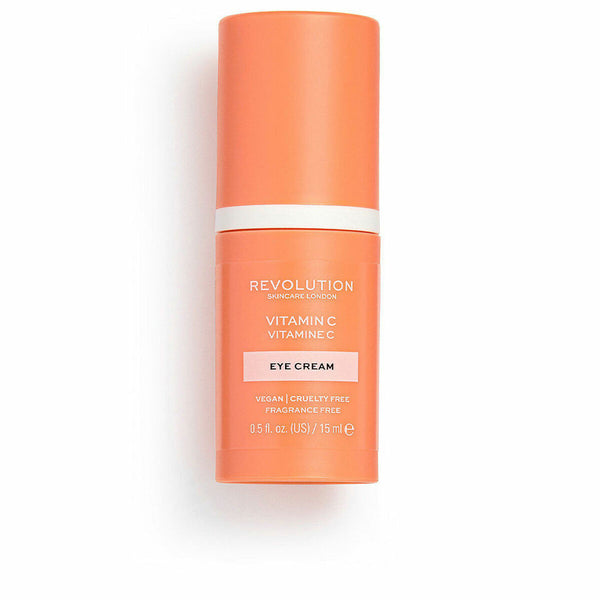 Cream for Eye Area Revolution Skincare Vitamin C (15 ml)