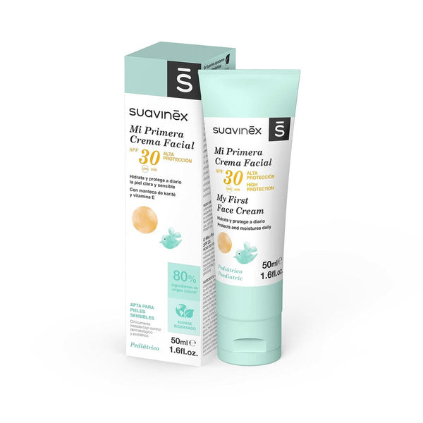 Hydrating Facial Cream for Babies Suavinex Crema Spf 30 50 ml