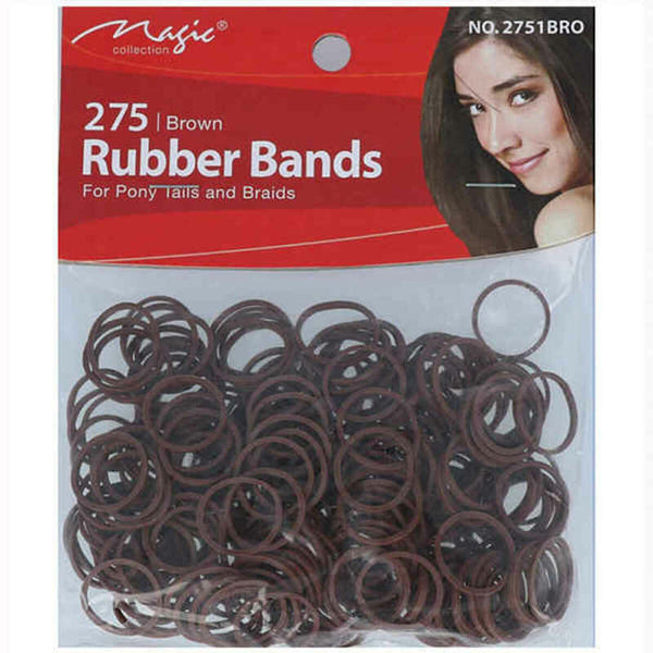Rubber Hair Bands Magic Rubber Bands Brown
